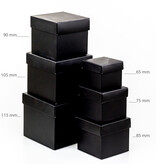Cubebox - Glanzend donkerbruin