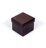 Cubebox - Glanzend donkerbruin