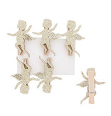 Angel on pinch gold