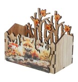 Plateau en bois renard "Roka"