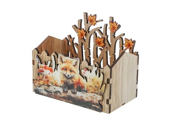 Plateau en bois renard "Roka"