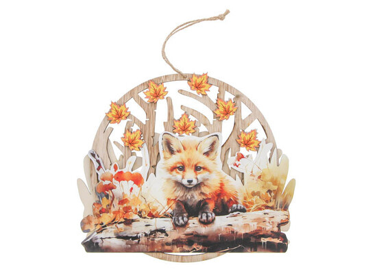 Pendentif déco Fox "Roka"