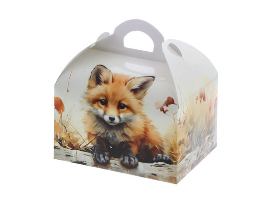 Sweetbox met handvat vos "Roka" - 250 gr.