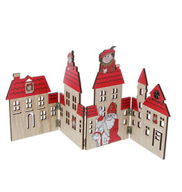 Sint "Wave" 4-delig decor