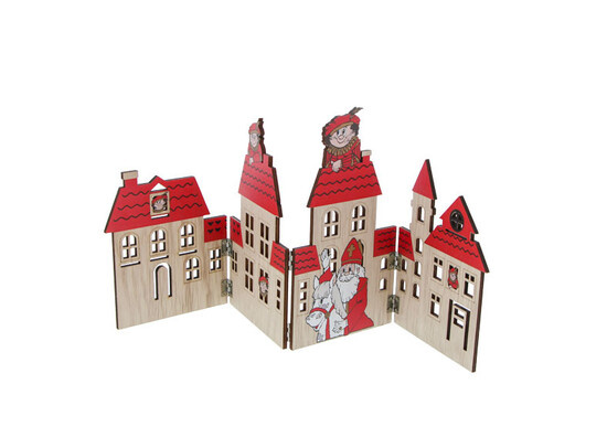 Sint "Wave" 4-delig decor