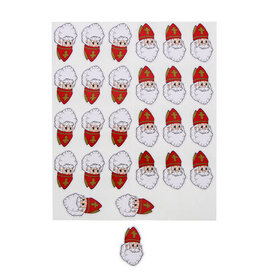 Sticker blinkend Sint "Wave" hoofd