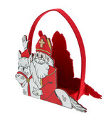 Sint "Wave" met paard mand met hengsel.