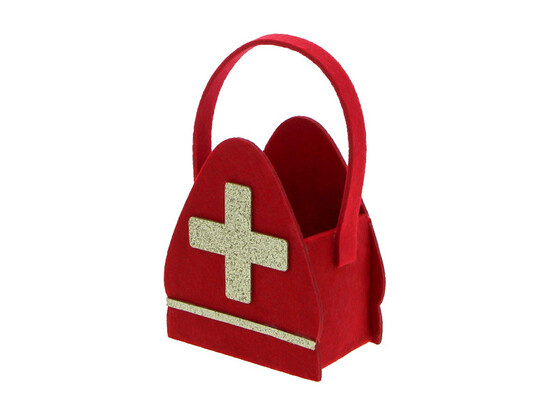 Sint "Wave" mijter mand met hengsel.