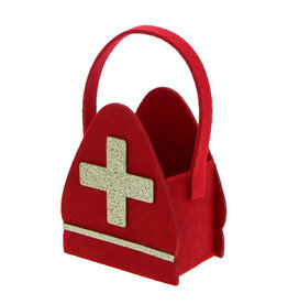 Sint "Wave" mijter mand met hengsel medium.