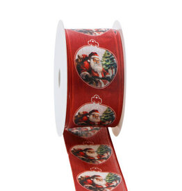 Ribbon with thread Santa "Baba"