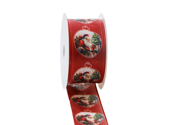Ribbon with thread Santa "Baba"