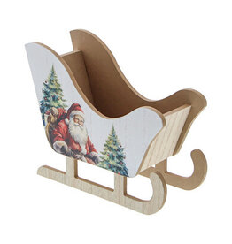 Santa "Baba" sleigh basket Medium.