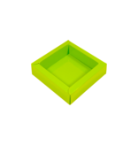 Lime Quadrat Klarsichtschachtel  - 75*75*25mm - 240 Stück