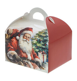 Sweets box with handle  Santa "Baba" - 250 gr.