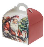 Sweetbox with handle 500 grams Santa "Baba"