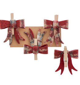 " Carreau " bow on clip