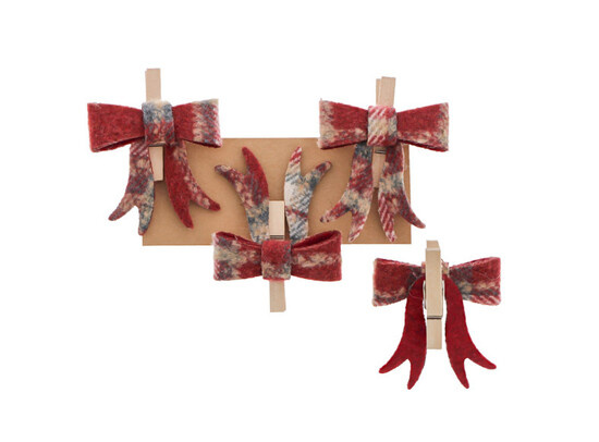 " Carreau " bow on clip