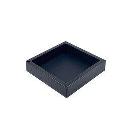 Rectangular box black 100*100*20mm