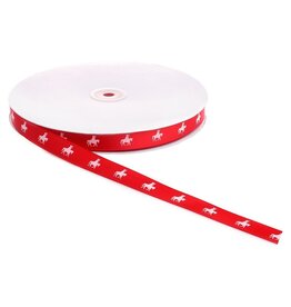Sint & Ozosnel  lint - rood met w