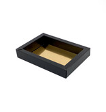 GK1 Letterdoosje met sleeve (mat zwart) - 130*90*27mm -100 stuks