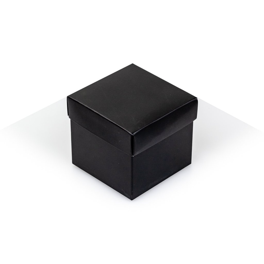 Cubebox - Matt Black  - 80*80*75mm - 250 grams