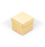 Cubebox - Matt Cream - 100*100*90mm - 500 grams