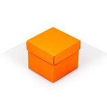 Cubebox - Mat oranje - 90*90*85mm - 375 gram