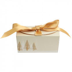 Épicéa -Ballotin with ribbon cream