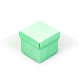 Cubebox - Mat mintgroen - 65*65*60mm - 125 gram