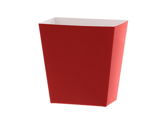 Conical tray high red