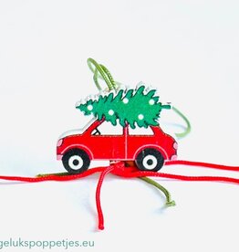 Lucky christmas car