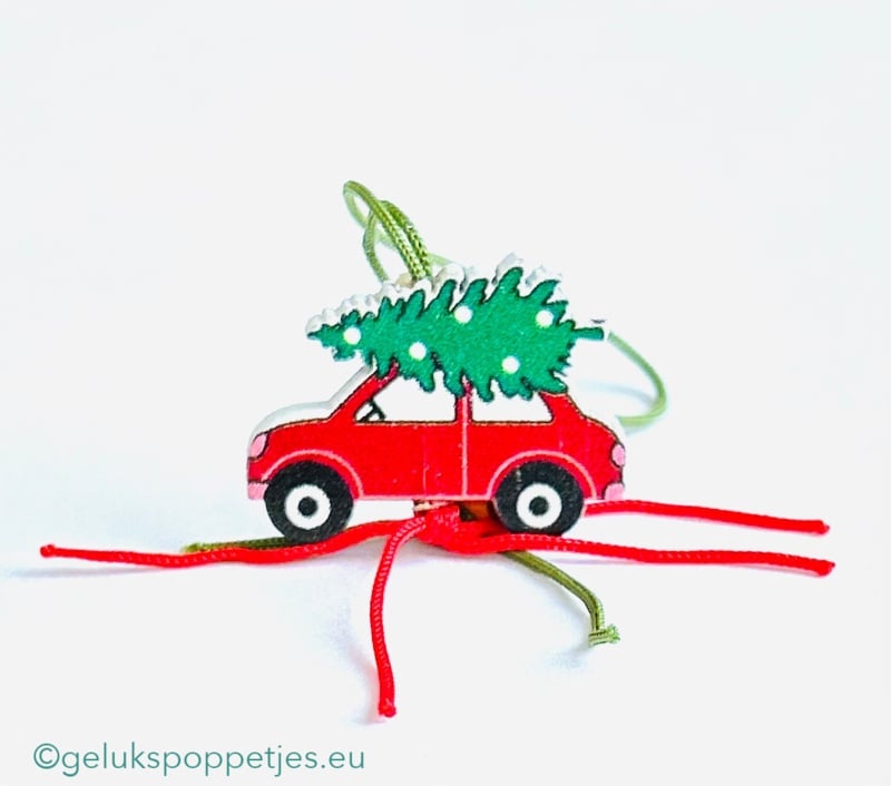 Lucky christmas car