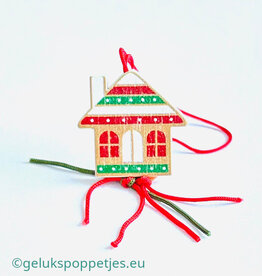 Lucky gingerbread house