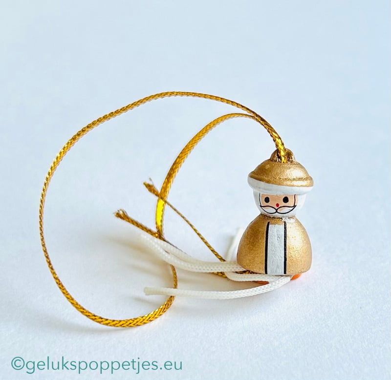 Glücklicher Weihnachtsmann