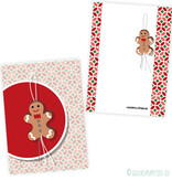 Lucky gingerbread man card