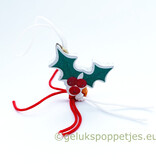 Lucky holly sprigs
