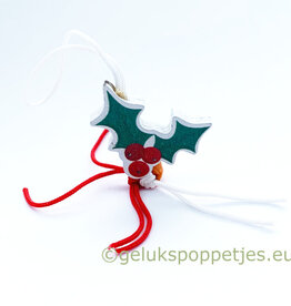 Lucky holly sprigs