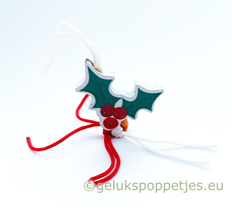 Lucky holly sprigs