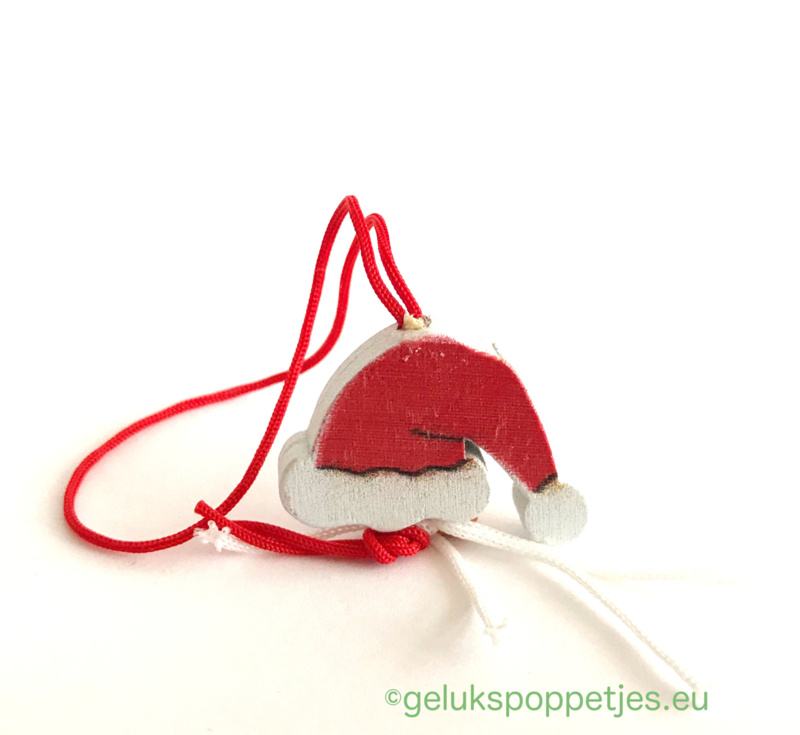 Glücklicher Weihnachtsmannhut