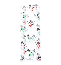 Sac cellophane bonhomme de neige