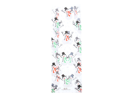 Zellophantüten Schneemann