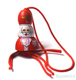 Lucky charm Saint Nicholas - 25mm -50 pieces
