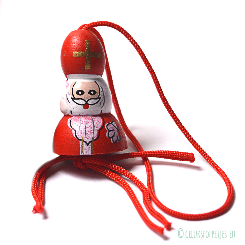 Lucky charm Saint Nicholas - 25mm -50 pieces