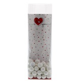 J-cardboard one line heart "Love"