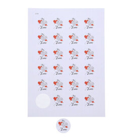 Sticker 4 cm "You are" my love