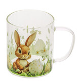 Bunny "Caramel"  glass mug
