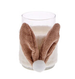 "Curly plush" Photophore avec oreilles de lapin.