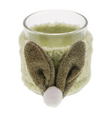 "Curly plush" Photophore avec oreilles de lapin.