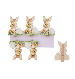 Bunny "Caramel" rabbit  egg clip