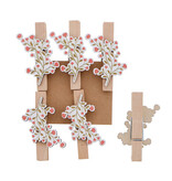 "Fleur" flower branch clip